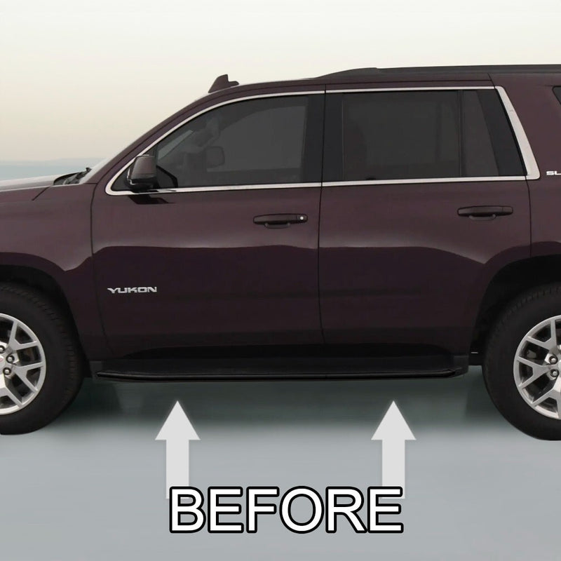 Chrome Running Board Trim Molding Package for GMC Yukon Yukon XL 2015 2020