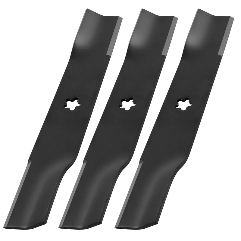 539113425 Lawn Mower 48in Deck Blade for Husqvarna EZ4624 Dixon Jonsered 3 Pc