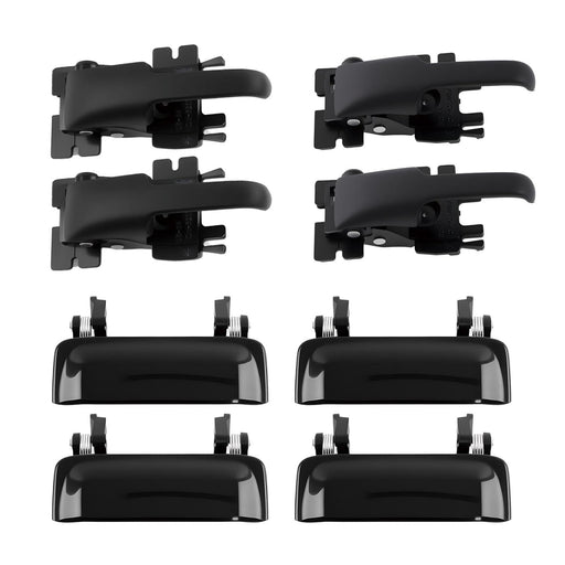 DURAFORCE Exterior Interior Door Handles Left Right For Ford Explorer Mercury 98 05 8Pcs