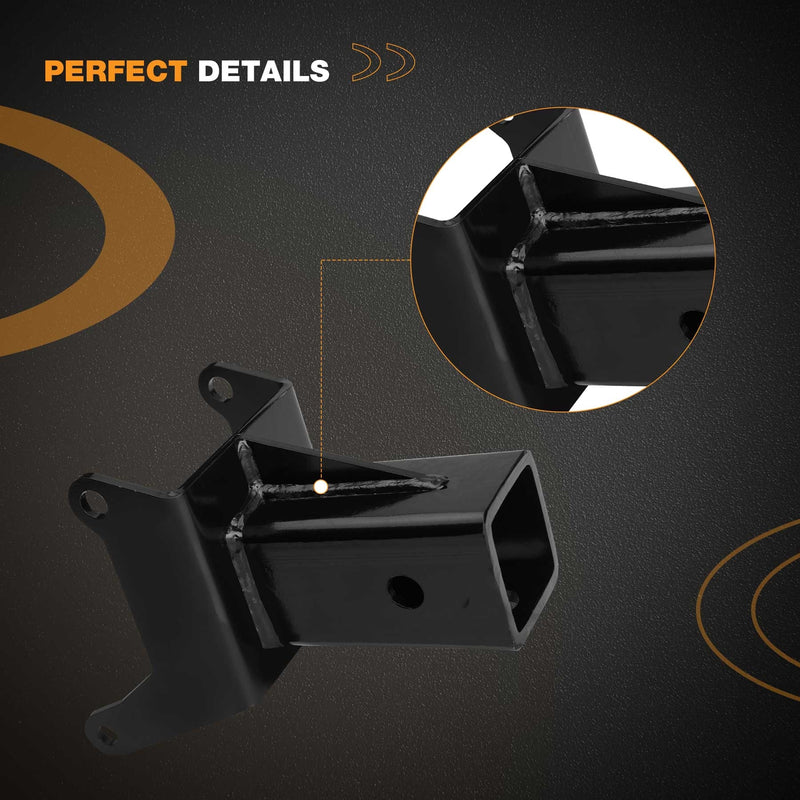 100945 Rear Receiver Hitch 2 for 12 23 Can Am Renegade 1000 450 500 570 650 800