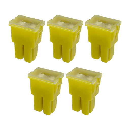 DURAFORCE 60A Straight Female Fuse Cartridge FLF PAL Auto Link for Car Truck RV SUV 5pk