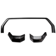 DURAFORCE 3PCS Glossy Black Front Grille Trim Molding Set For Toyota Tundra 2022 2023 2024