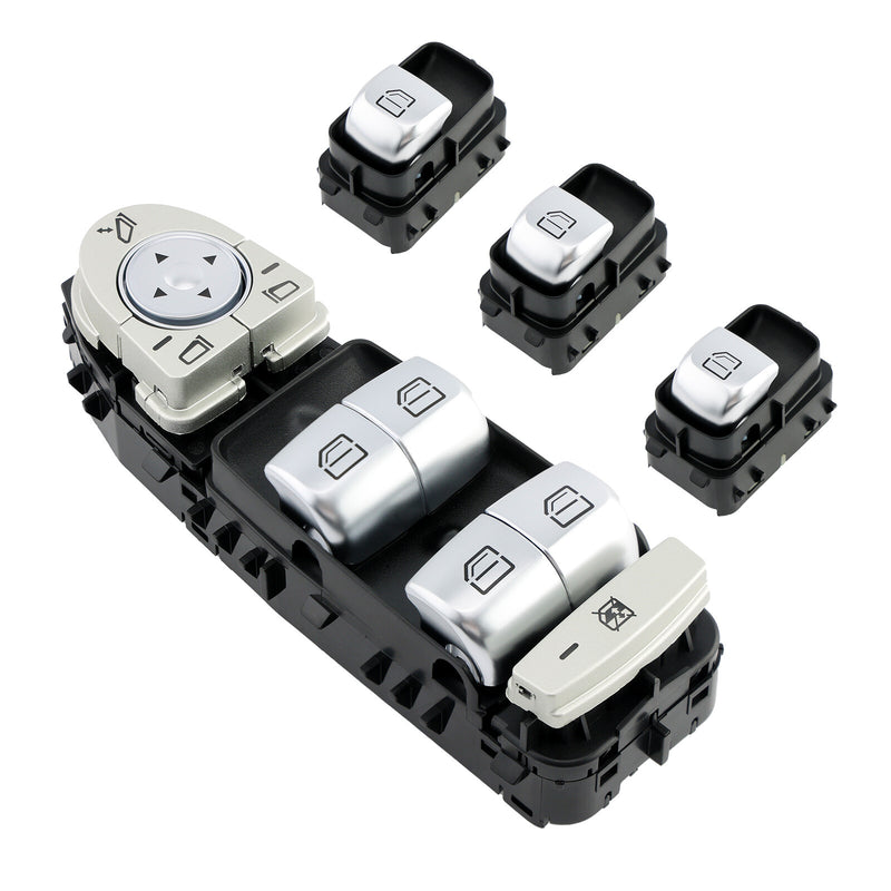 Master Power Window Switch Driver and Passenger for Mercedes Benz C300 C350E C43