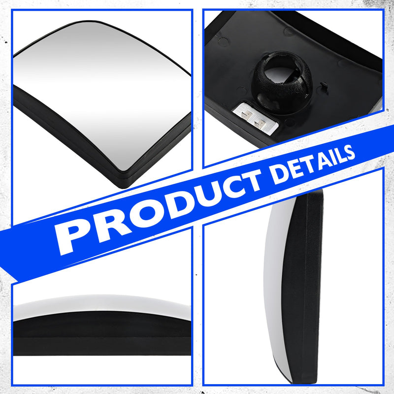Hood Mirror Glass Convex for Freightliner Cascadia 2008 2017 Left or Right