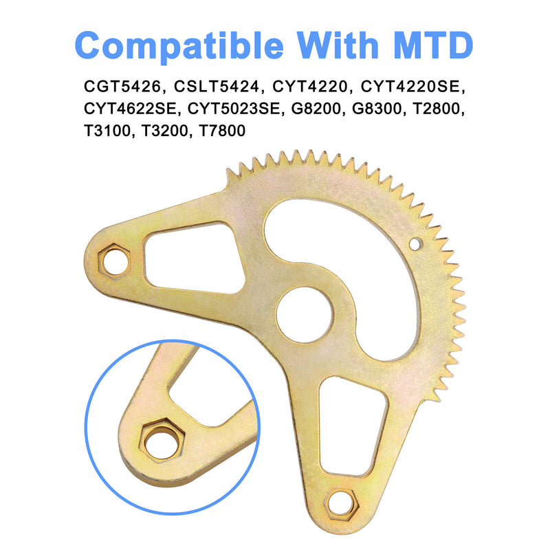 71705225 Mower Steering Gear Segment For MTD Cub Cadet XT1 GT LT XT2 S LX 16in