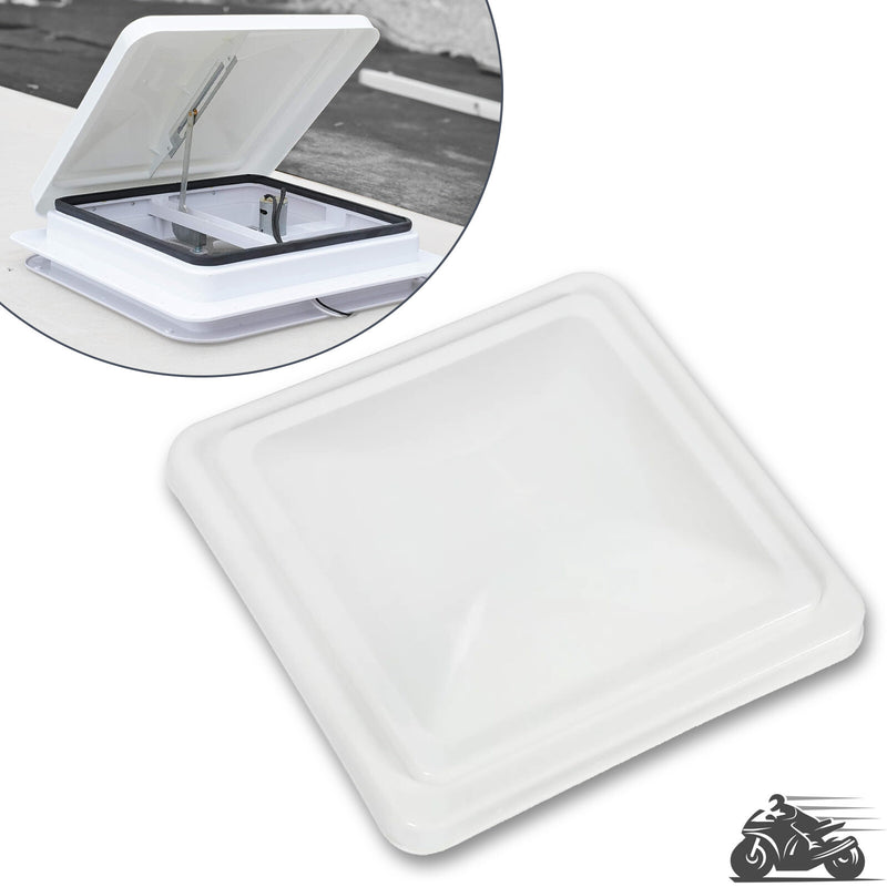 14x14 Roof Vent Cover for RV Replacement White Camper Vent Cover