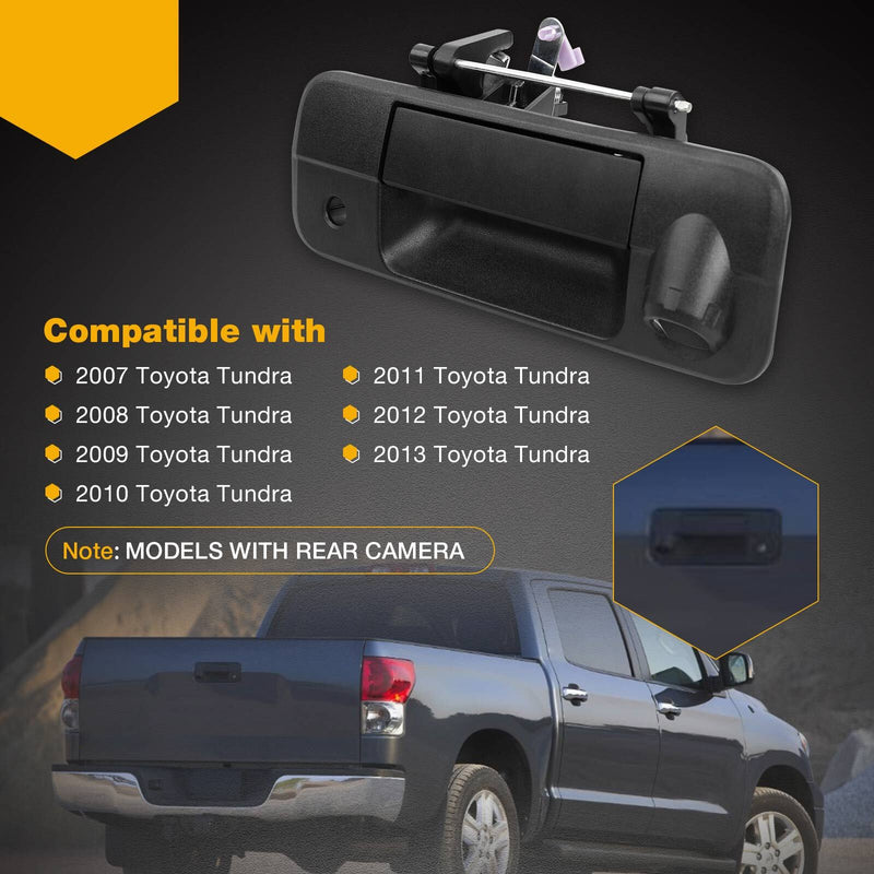 690900C051 Metal Tailgate Handle with Camera Hole for Toyota 2007 2013 Tundra