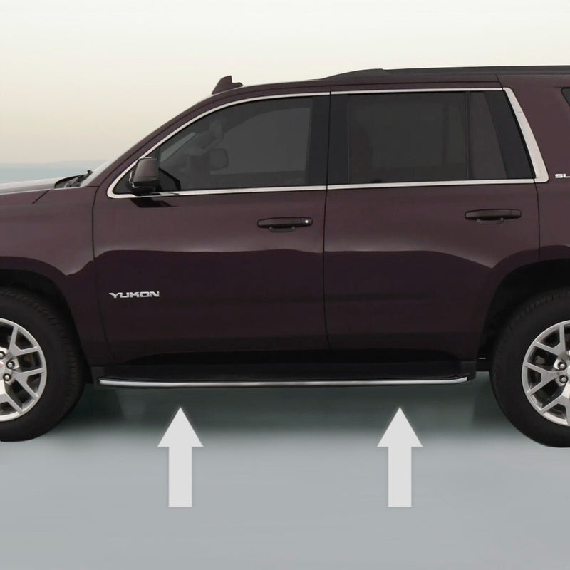 Chrome Running Board Trim Molding Package for GMC Yukon Yukon XL 2015 2020