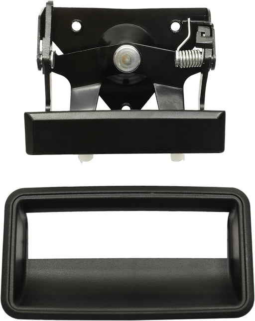 DURAFORCE Metal Tailgate Handle And Plastic Bezel Set For GMC C K 1500 2500 3500 1988 2000