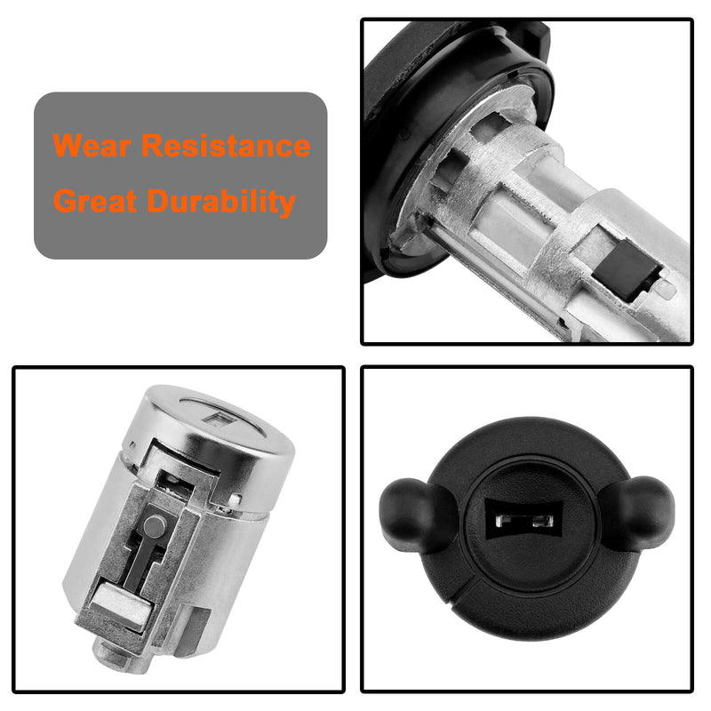 Ignition Switch Door Lock Cylinders With Keys For Chevy Express GMC Savana 01 07