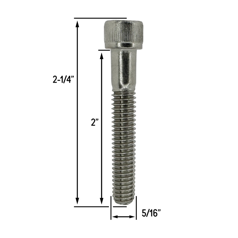 SBF Stainless Steel Intake Manifold Bolt Kit for Ford Small Block 289 302 5.0L