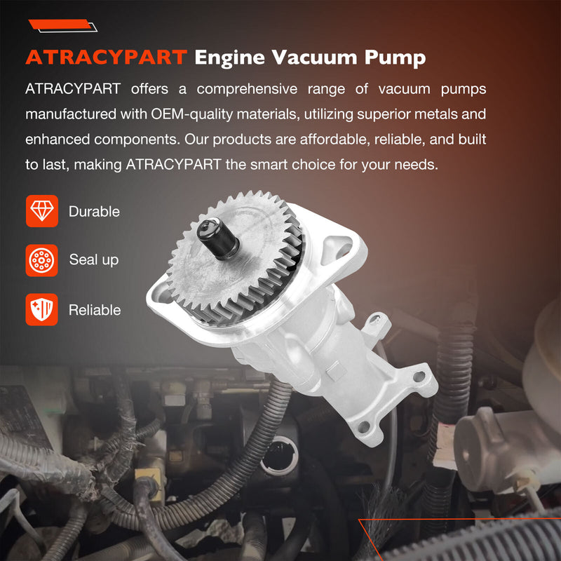 904810 Gear Driven Vacuum Pump for Dodge Ram 2500 3500 94-02 5.9L Cummins Diesel