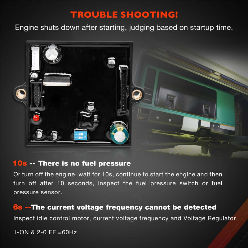 0D4409 RV Portable Generator Governor Idle Control for Generac Stepper Motor