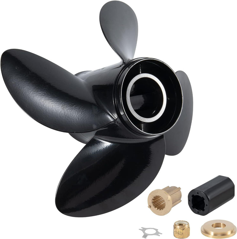 48 77344A45 Boat Propeller 13 1/4x17 for Mercury Outboard Engine 60 75 90 to 125HP