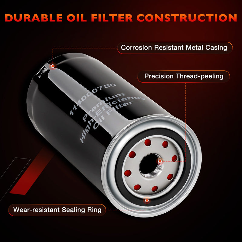 114000750 Oil Filter for GM Chevy CMC 2020 and Newer 6.6L Duramax L5P Engine
