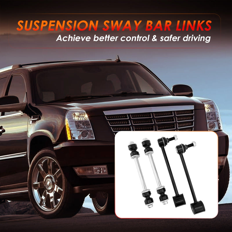 Front Rear Sway Links for Chevy Tahoe Suburban 1500 Avalanche Yukon for Cadillac