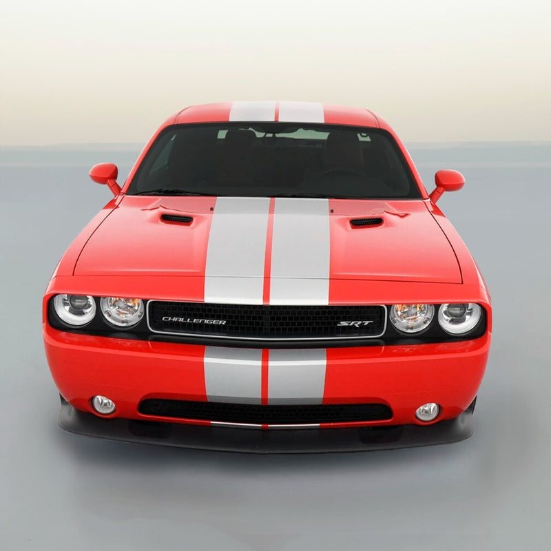9 Inch Vinyl Rally Stripes Racing Stripe Hood Trunk Roof for Dodge Challenger