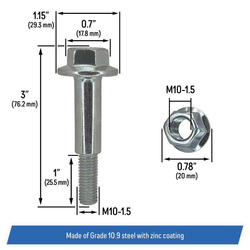 Rear Sway Bar Bolt for Jeep Wrangler 97-06 Grand Cherokee 99-04 Dakota 97-07 2