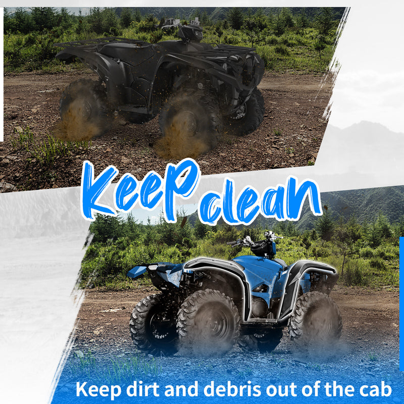 Fender Flare Guard 4PCS Overfender Mud Guard for Yamaha Grizzly 700 2016-2025