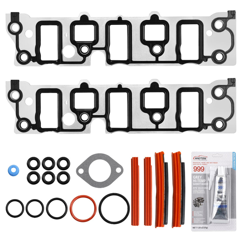 3.8L Engine Intake Manifold Gasket Set for 95-09 Buick Chevy Oldsmobile Pontiac