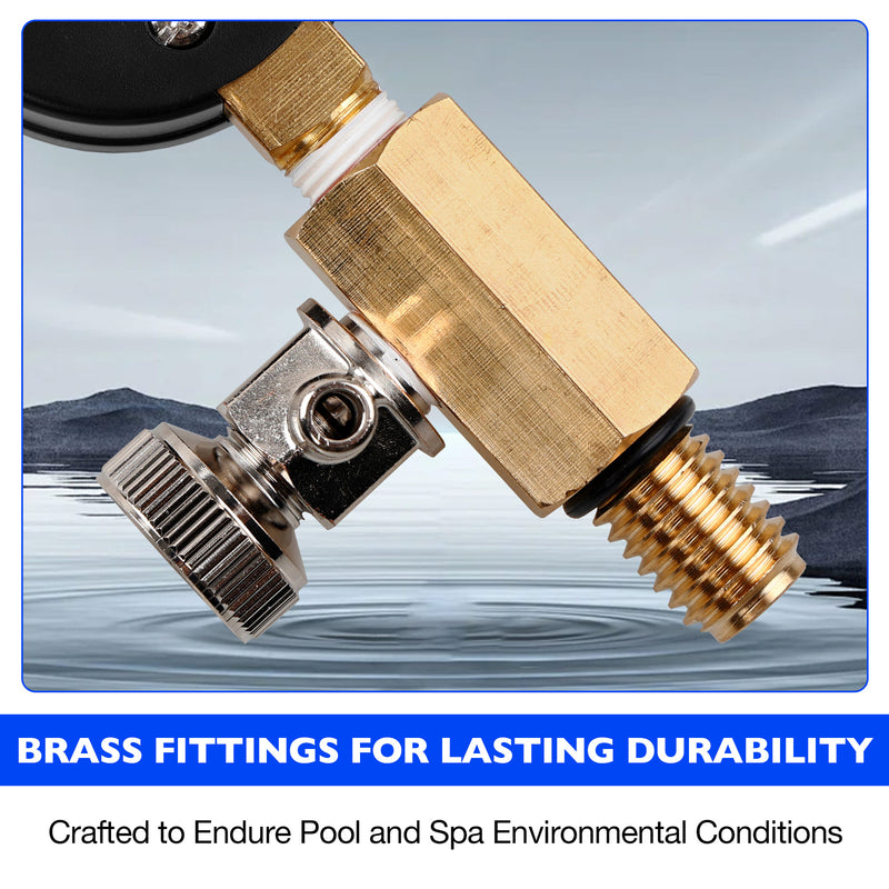 R0357200 Filter Pressure Gauge Air Relief Valve Assy For Jandy Pool CV CL DEV
