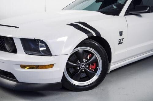 4 Inch Dual Fender Stripe Hash Mark Decal Graphic Kit for Ford Mustang