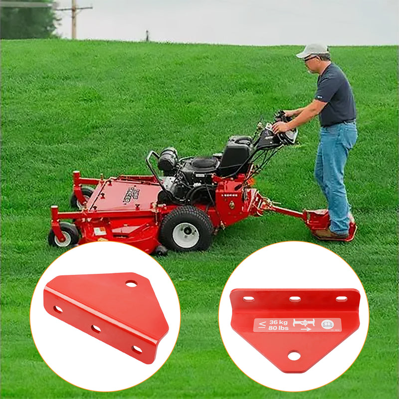 109-9487 Lawnmower Hitch Kit for Exmark Toro Zero Turn Trailer Cart Red
