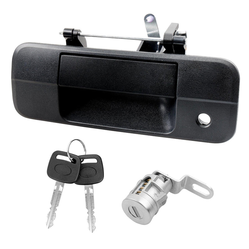 81213 Tailgate Handle Latch with Lock Cylinder and Key for 07-13 Toyota Tundra