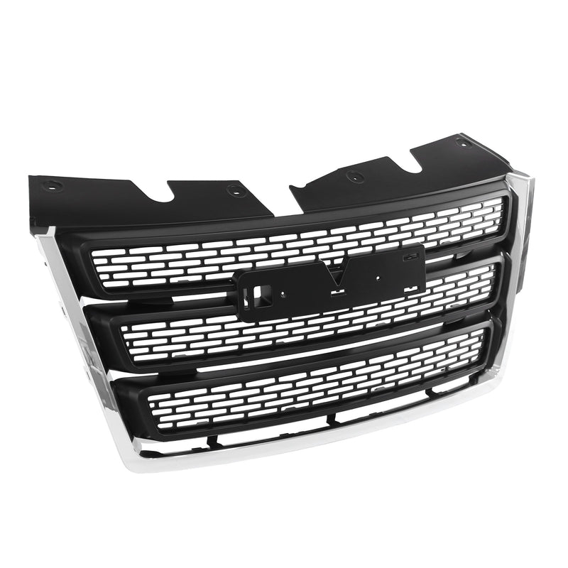 DURAFORCE Front Bumper Grille Black w/Chrome Trim For 2010-2015 GMC Terrain SLT GM1200630