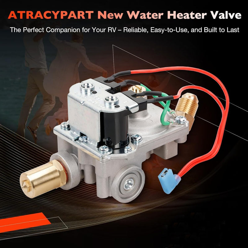 GC6AA 10E 92078 RV Gas Water Heater Control Valve For Atwood 6 Gal Water Heaters