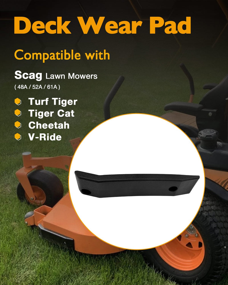 Lawn Mower Deck Wear Pad For Scag Turf Tiger Tiger Cat Cheetah V Ride