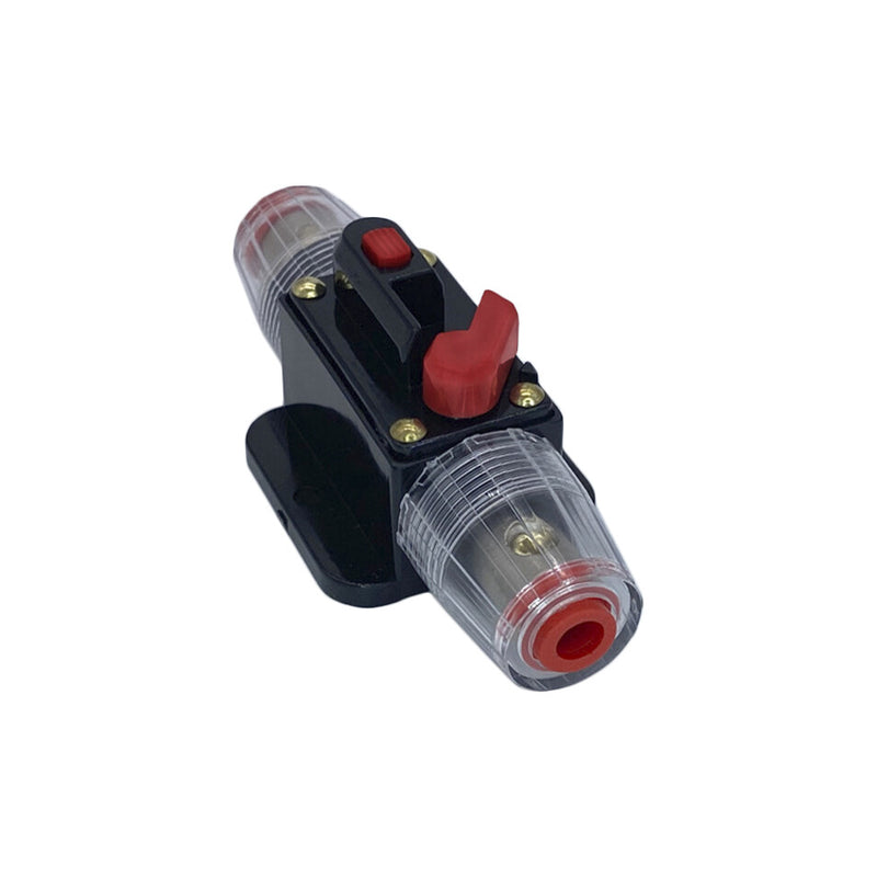 DURAFORCE 80A Inline Circuit Breaker Stereo Audio Manual Reset for Auto Marine RV