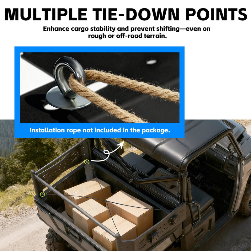 Rear Cargo Rack Bed Rack For Polaris Ranger XP 570 900 1000 Crew 15 25 Steel
