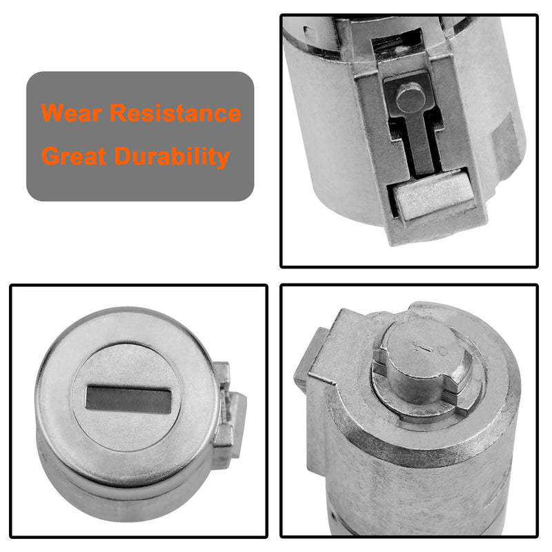 Door Lock Cylinders With Keys For Chevy GMC Express Savana 1500 2500 3500 01 10