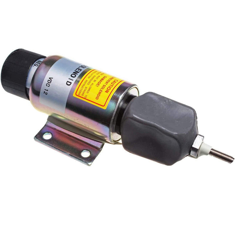 12V Fuel ShutDown Solenoid 2001-12E2U1B1S1A 3040174 Compatible for Woodward