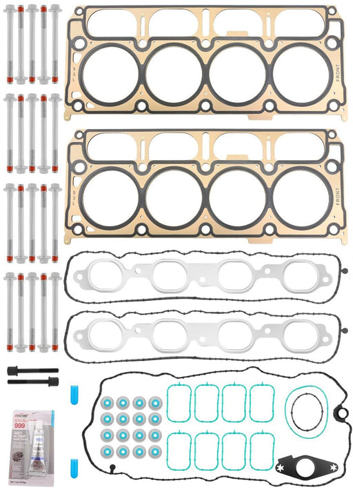 DURAFORCE Head Gasket 5.3L Cylinder Head Bolt Kit For Chevy Silverado GMC Sierra Yukon