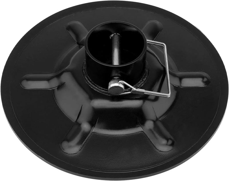 9 in Rear Jack Foot Pad for 2 Inch ID Round Tube LC Hall Effect Ground Control 3.0