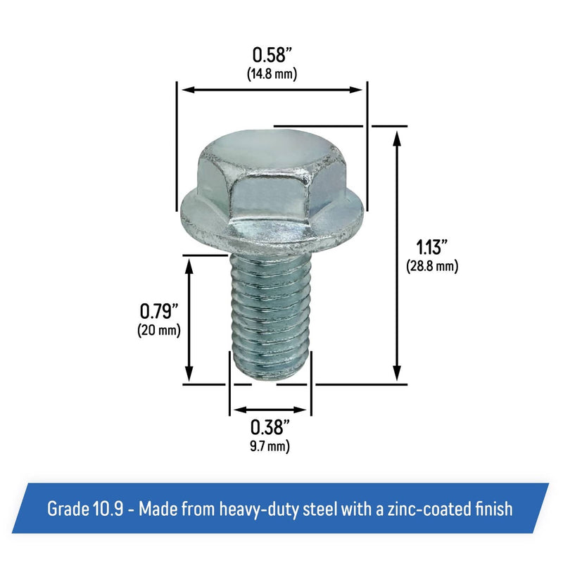 DURAFORCE Engine Mount To Engine Block Bolt Kit for Chevy GM LS Engines Vortec 1997-2014
