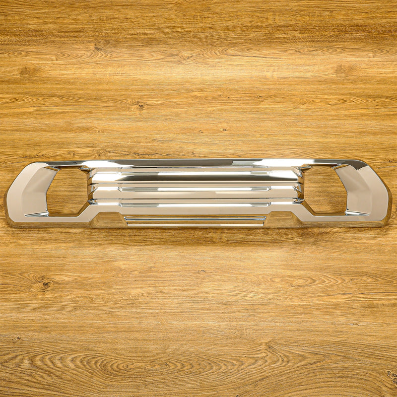 Front Lower Bumper Filler Grille Plate Chrome for 19 21 22 GMC Sierra 1500