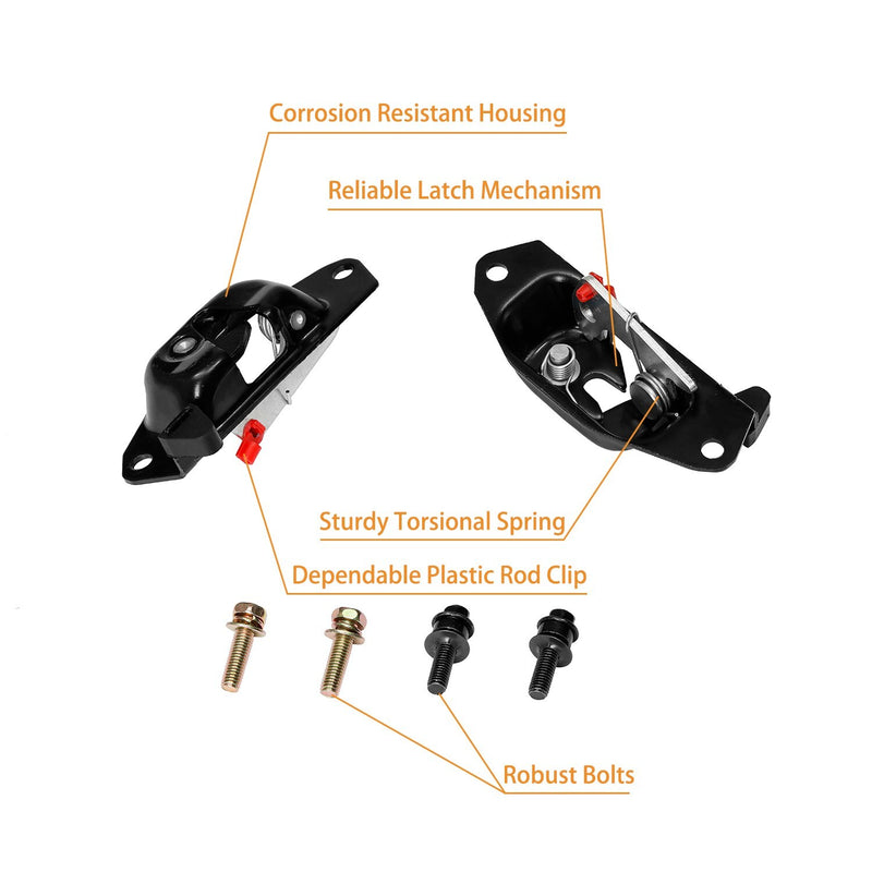15997911 Tailgate Rebuild Kit Handle Bezel Latch for Chevy Silverado GMC Sierra