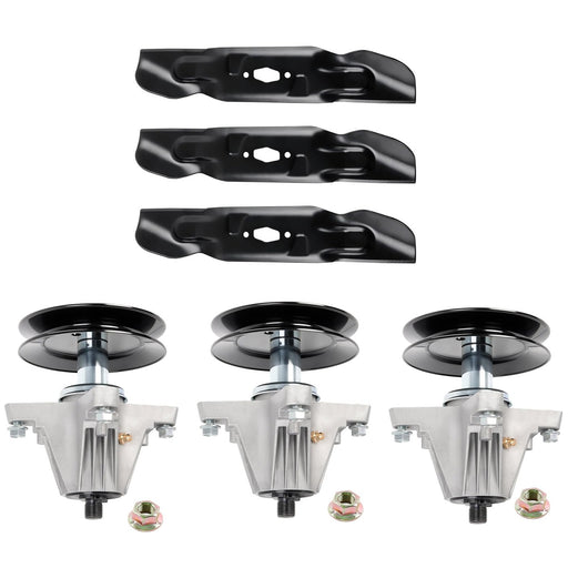 DURAFORCE 742P05094 618P09256 Blade Spindle Kit for Cub Cadet MTD ZT1 50 Inch Deck