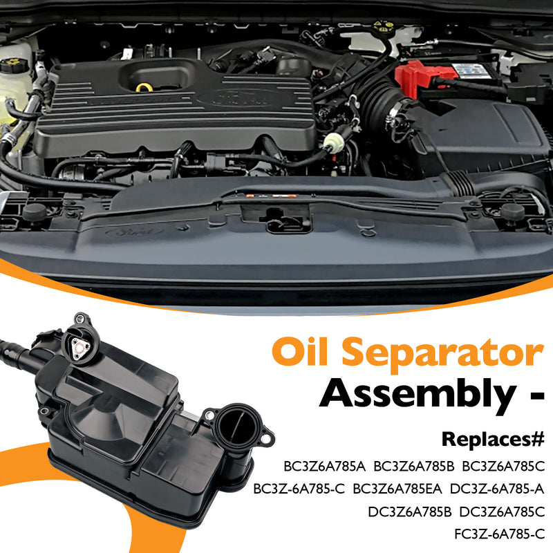 Crankcase PCV CCV Oil Separator Assy for Ford F250 F350 F450 6.7L Diesel 11 16