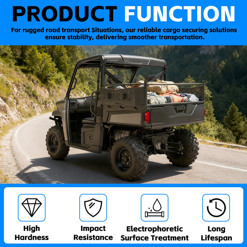 Rear Cargo Rack Bed Rack For Polaris Ranger XP 570 900 1000 Crew 15 25 Steel