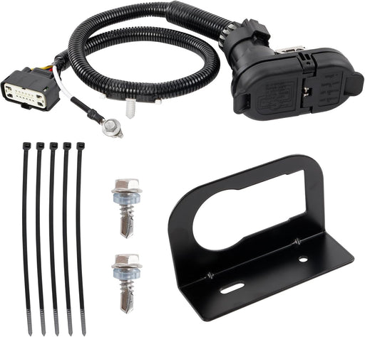 DURAFORCE 9L3Z15A416A Trailer Tow Wiring Connector Harness Kit for Ford F150 2009 2014