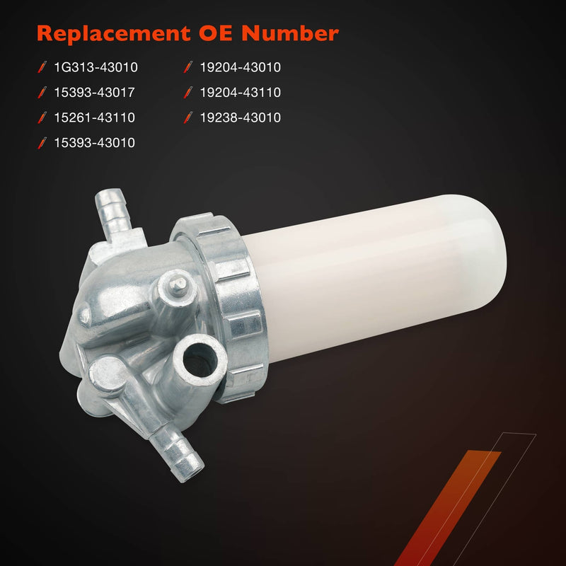 1G313 43010 Fuel Filter Assembly For Kubota D1105 D1305 D722 Engine 15393 43010