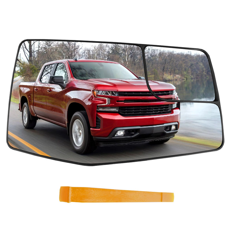 Right Passenger Side Heated Mirror for GMC Sierra Chevy Sliverado 2019 2025
