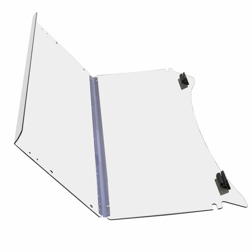 DURAFORCE Windshield Clear for Club Car Precedent 2004 Up 2024 Golf Cart Fold Windscreen