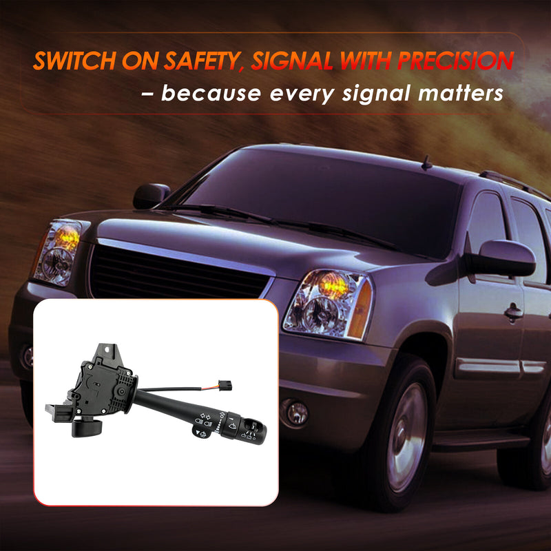Turn Signal Windshield Wiper Switch For 2007 2014 Chevy Tahoe Suburban GMC Yukon