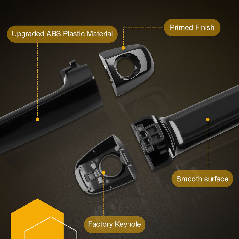 Exterior Door Handle For Toyota Camry 2012 2017 Front Rear 4 Pack