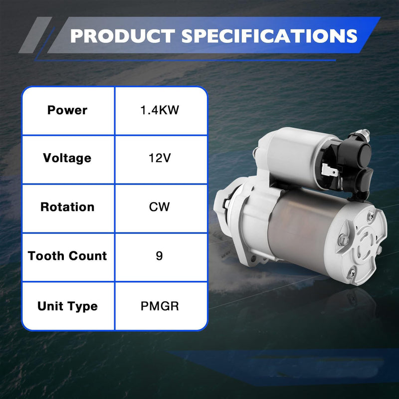 3110098L10 Boat Outboard Engine Starter Motor for Suzuki DF70A DF225T 2017 2024